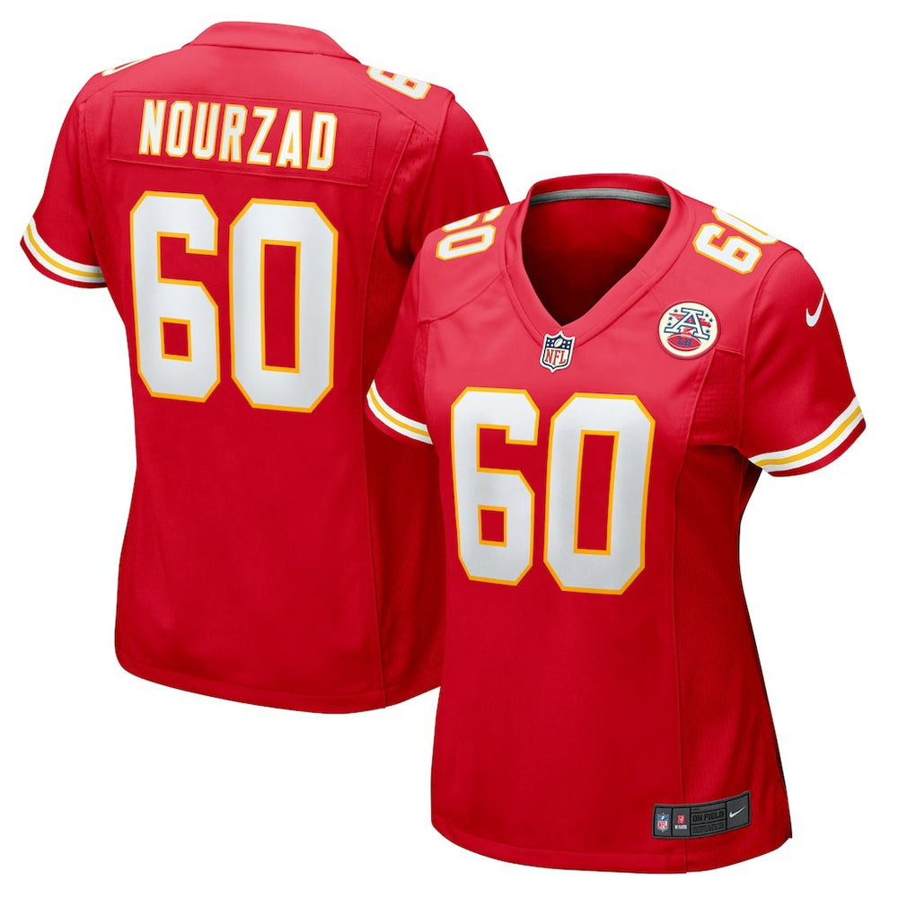 Hunter Nourzad Kansas City Chiefs Women's Game Jersey - Red | Nike discount