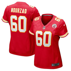 Hunter Nourzad Kansas City Chiefs Women's Game Jersey - Red | Nike discount