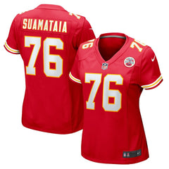 Kingsley Suamataia Kansas City Chiefs Women's Game Jersey - Red | Nike sale