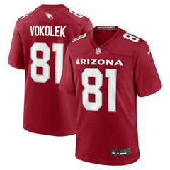 Travis Vokolek Arizona Cardinals Team Game Jersey - Cardinal | Nike online