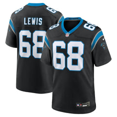 Damien Lewis Carolina Panthers Game Jersey - Black | Nike cheap