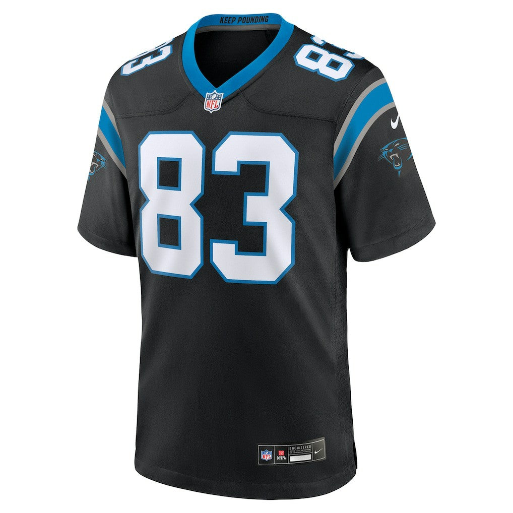 David Moore Carolina Panthers Game Jersey - Black | Nike online