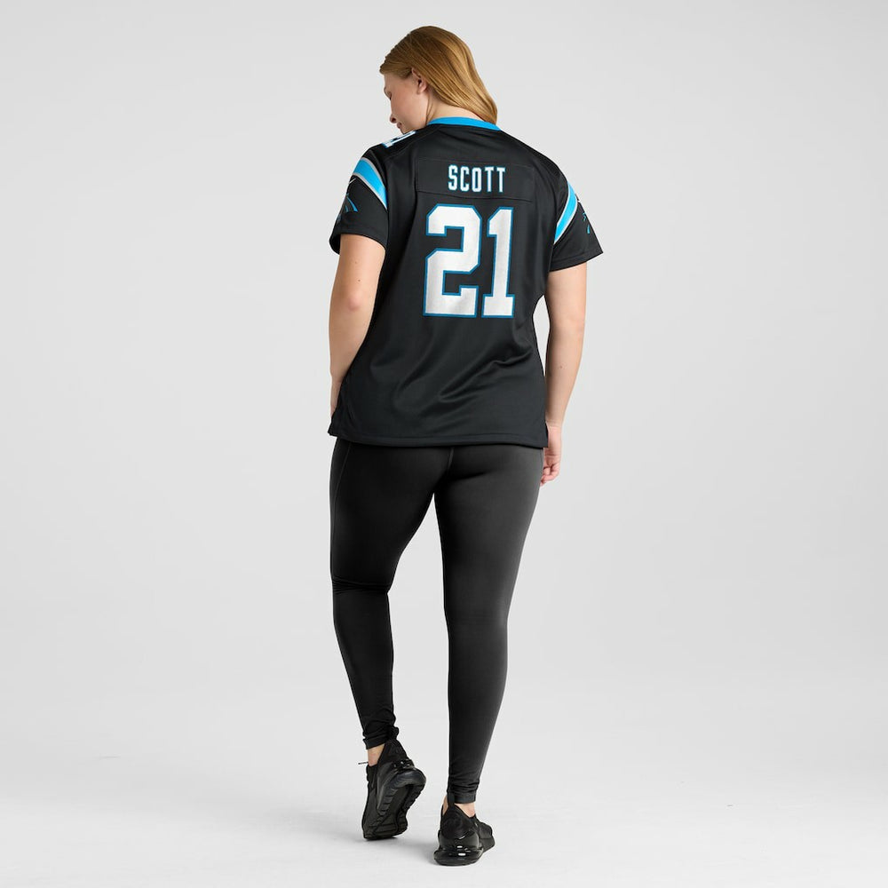 Nick Scott Carolina Panthers Women's Game Jersey - Black | Nike for sale