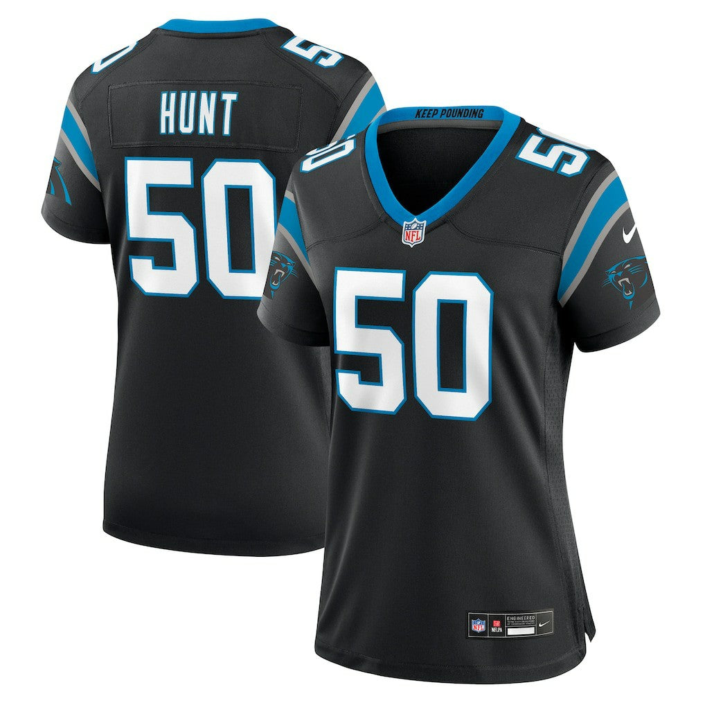 Robert Hunt Carolina Panthers Women's Game Jersey - Black | Nike online