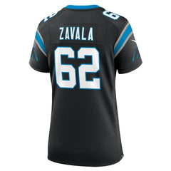 Chandler Zavala Carolina Panthers Women's Game Jersey - Black | Nike online