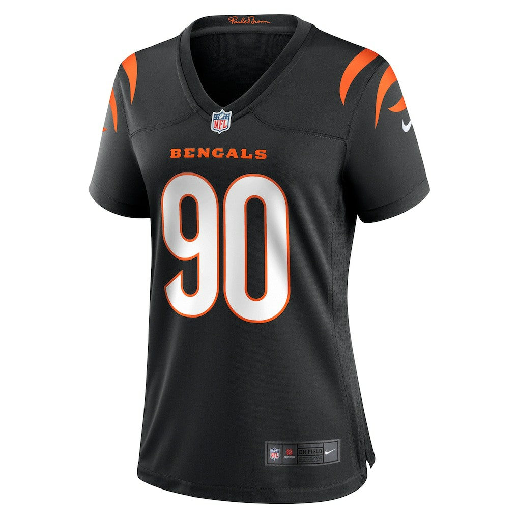 Kris Jenkins Jr. Cincinnati Bengals Women's Game Jersey - Black | Nike for sale