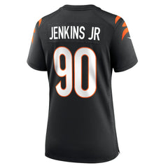 Kris Jenkins Jr. Cincinnati Bengals Women's Game Jersey - Black | Nike for sale