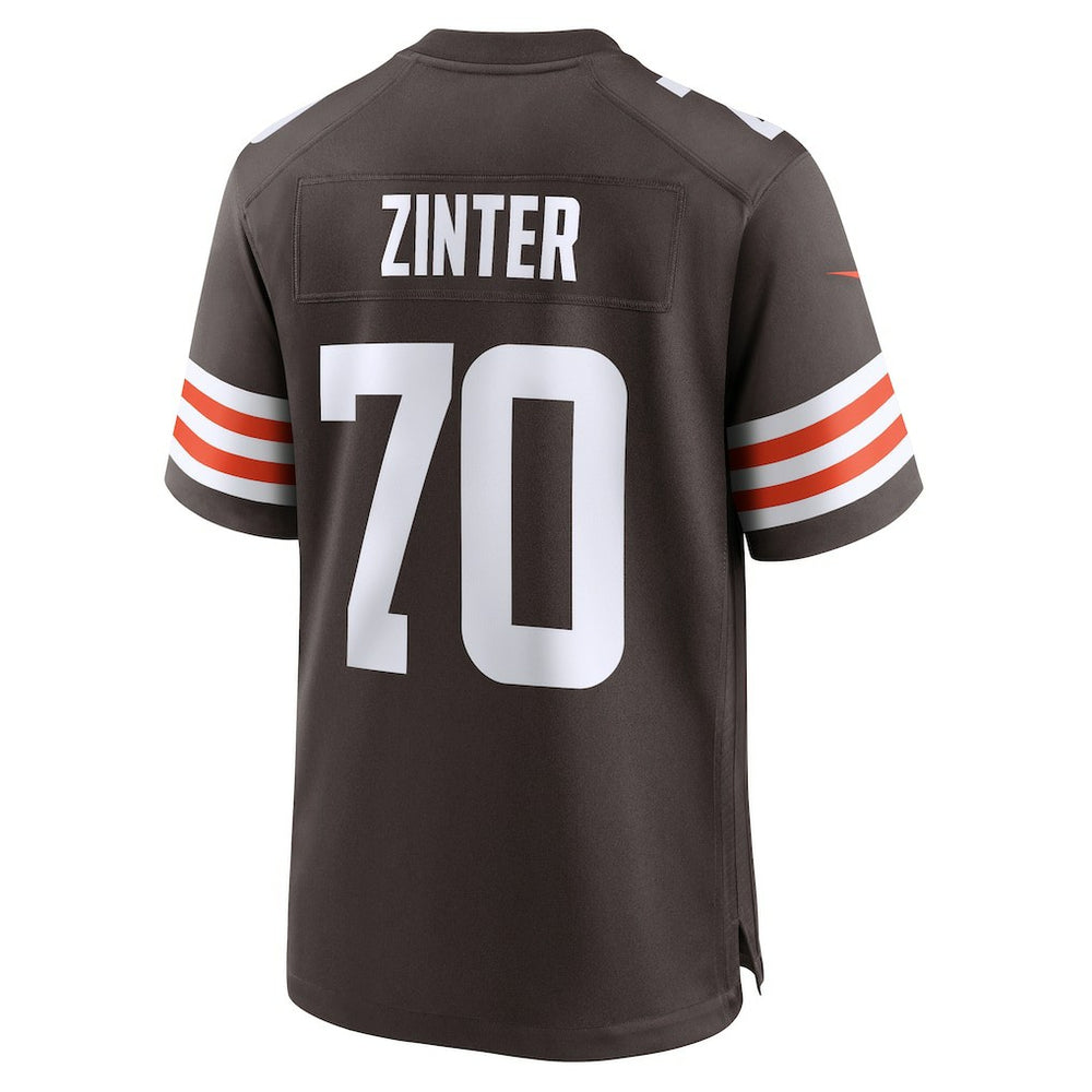 Zak Zinter Cleveland Browns Team Game Jersey - Brown | Nike online