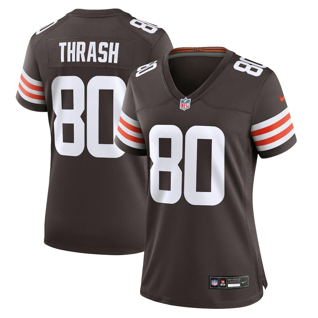Jamari Thrash Cleveland Browns Women's Game Jersey - Brown | Nike sale