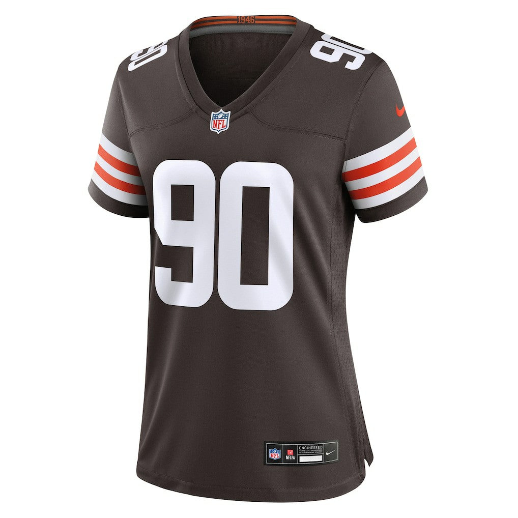 Maurice Hurst II Cleveland Browns Women's Game Jersey - Brown | Nike for sale