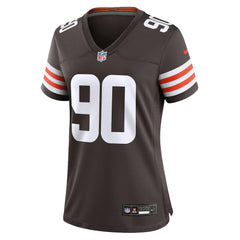 Maurice Hurst II Cleveland Browns Women's Game Jersey - Brown | Nike for sale