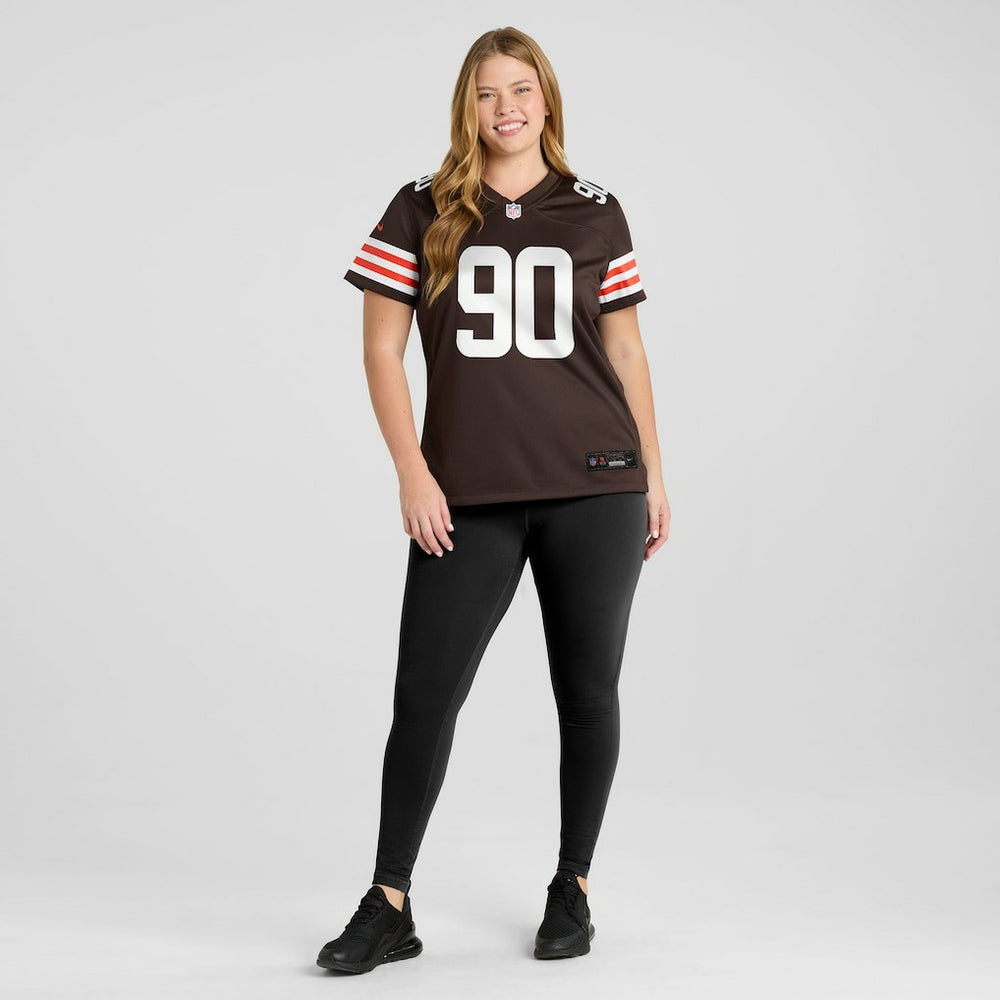 Maurice Hurst II Cleveland Browns Women's Game Jersey - Brown | Nike for sale