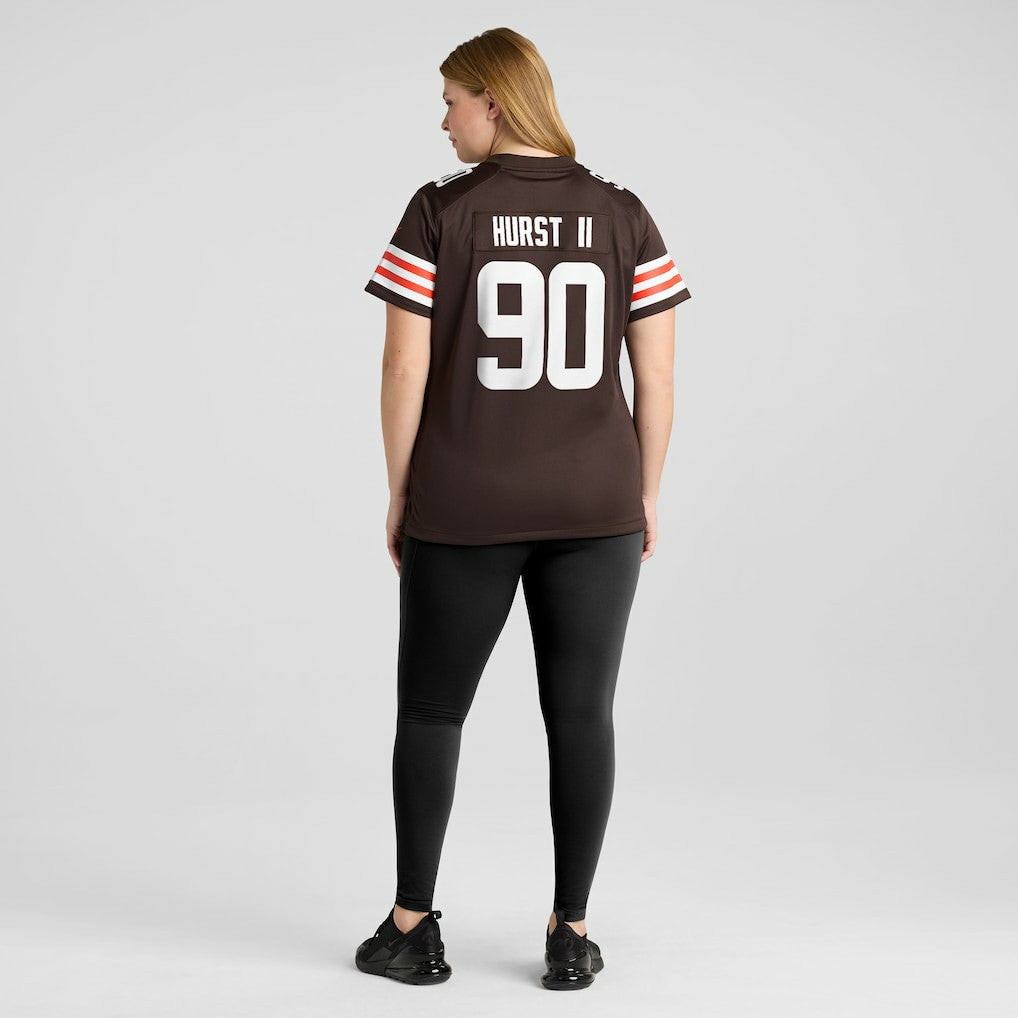 Maurice Hurst II Cleveland Browns Women's Game Jersey - Brown | Nike for sale