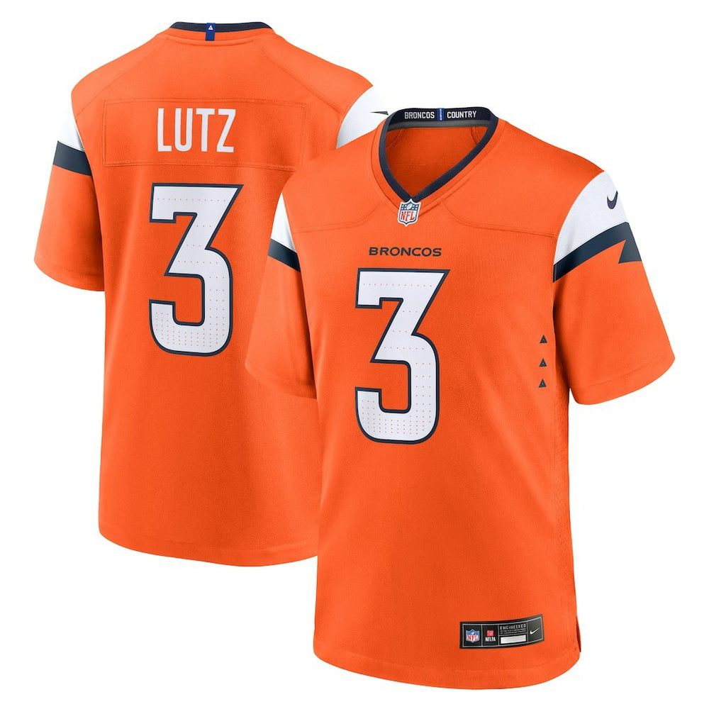 Wil Lutz Denver Broncos Team Game Jersey - Orange | Nike discount