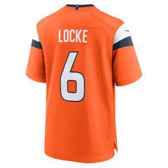 P.J. Locke Denver Broncos Team Game Jersey - Orange | Nike sale