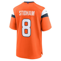 Jarrett Stidham Denver Broncos Team Game Jersey - Orange | Nike on sale