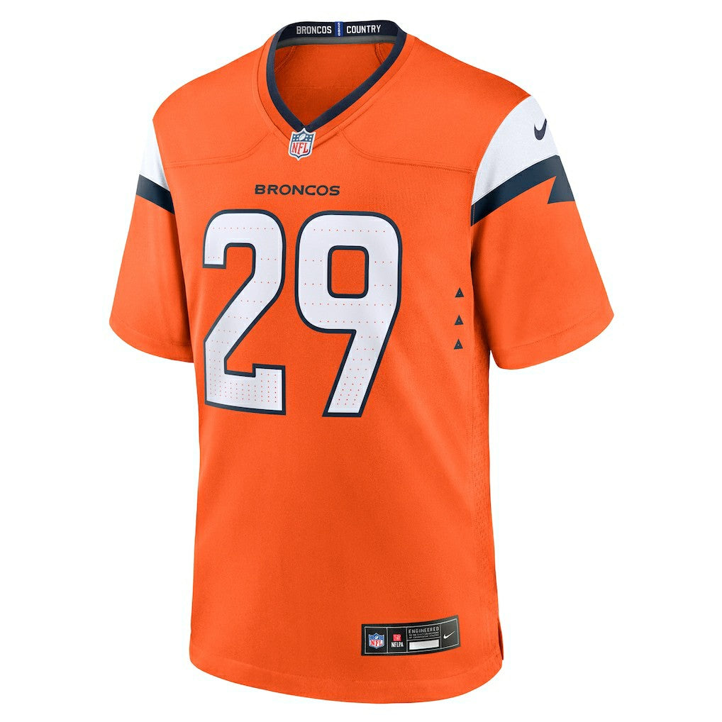 Ja'Quan McMillian Denver Broncos Team Game Jersey - Orange | Nike discount