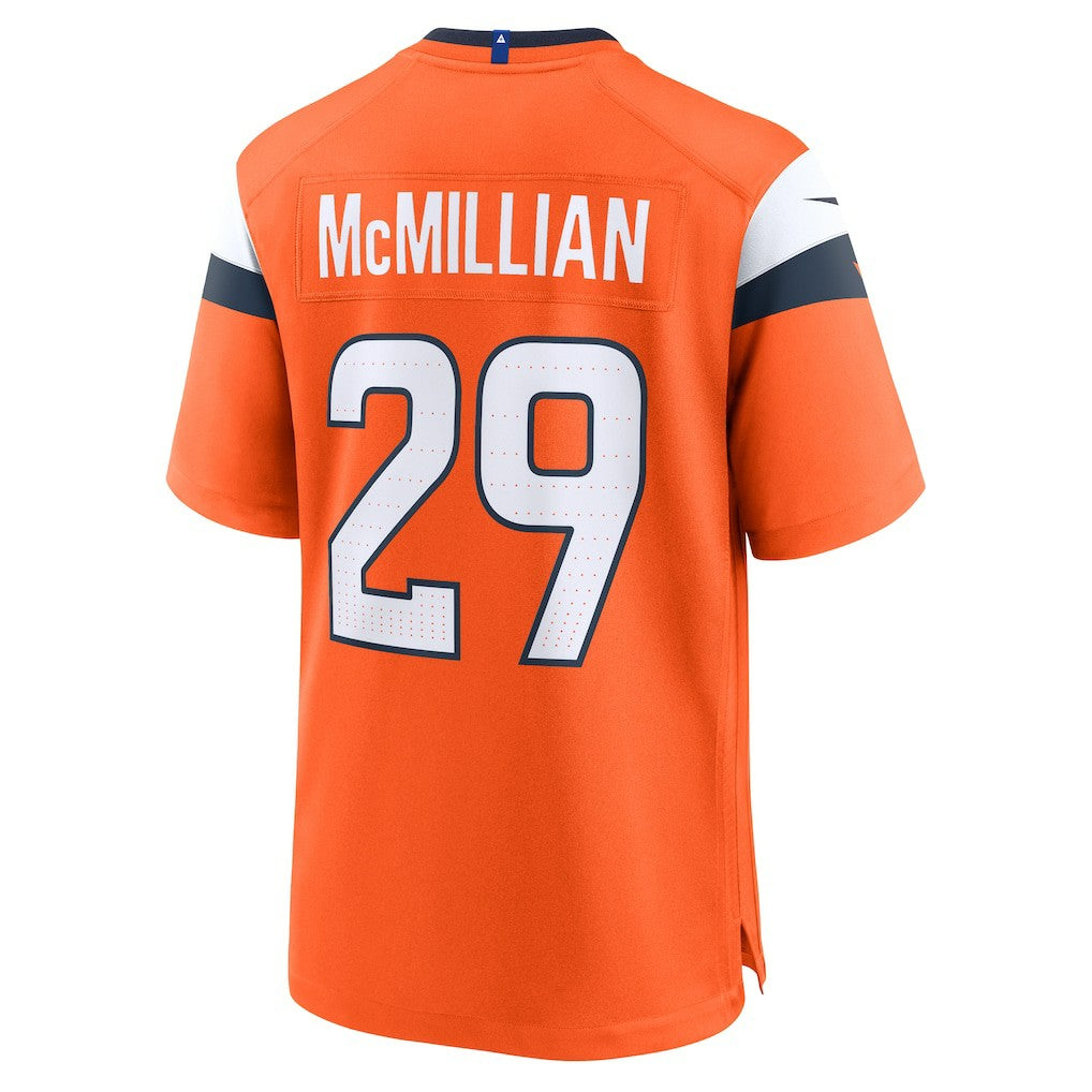 Ja'Quan McMillian Denver Broncos Team Game Jersey - Orange | Nike discount