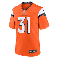 Kris Abrams-Draine Denver Broncos Team Game Jersey - Orange | Nike on sale