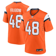 Mitchell Fraboni Denver Broncos Team Game Jersey - Orange | Nike sale