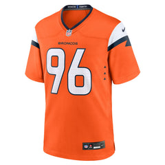 Eyioma Uwazurike Denver Broncos Team Game Jersey - Orange | Nike discount