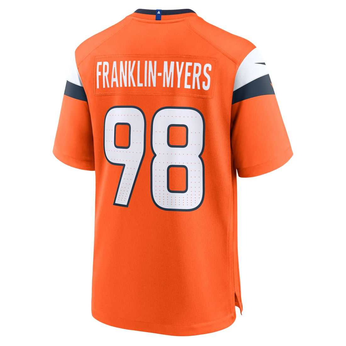 John Franklin-Myers Denver Broncos Team Game Jersey - Orange | Nike outlet