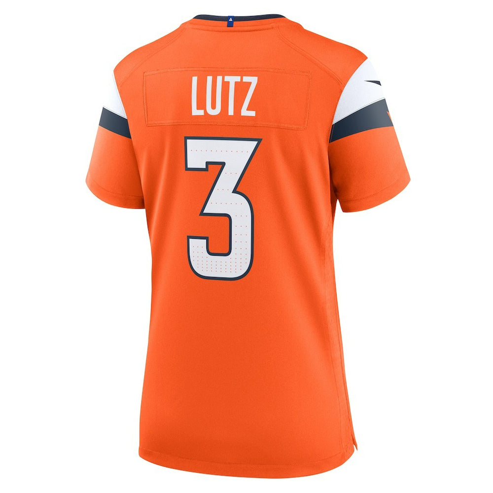 Wil Lutz Denver Broncos Women's Team Game Jersey - Orange | Nike cheap