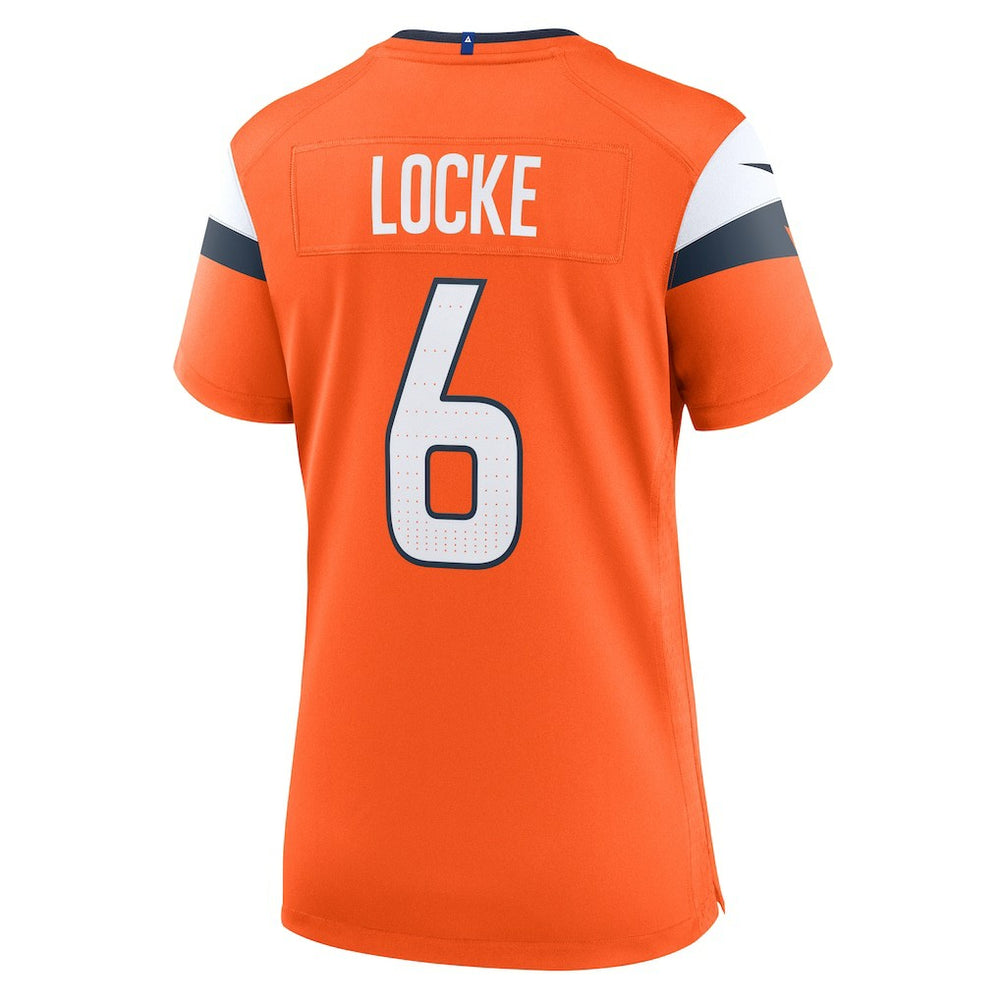 P.J. Locke Denver Broncos Women's Team Game Jersey - Orange | Nike cheap