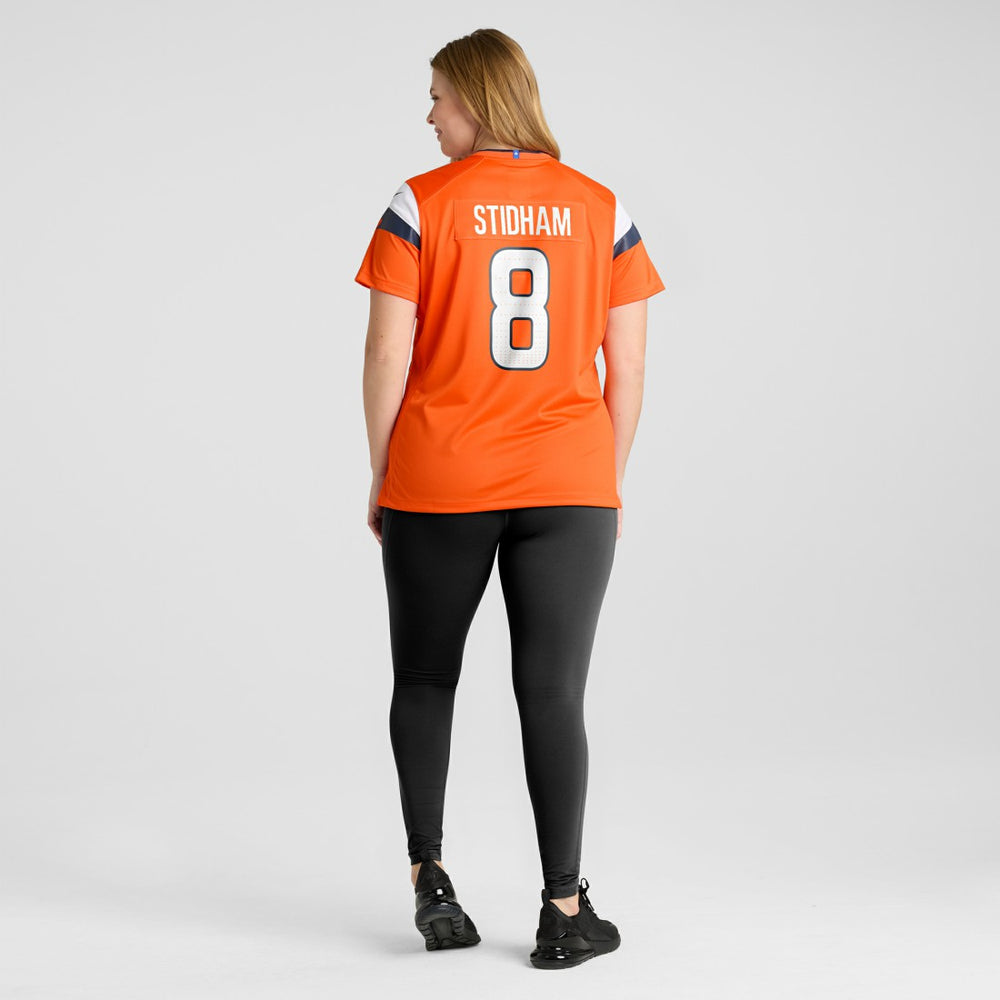 Jarrett Stidham Denver Broncos Women's Team Game Jersey - Orange | Nike for sale