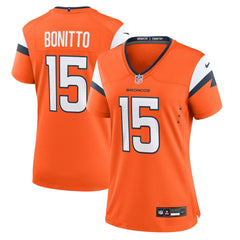 Nik Bonitto Denver Broncos Women's Team Game Jersey - Orange | Nike for sale