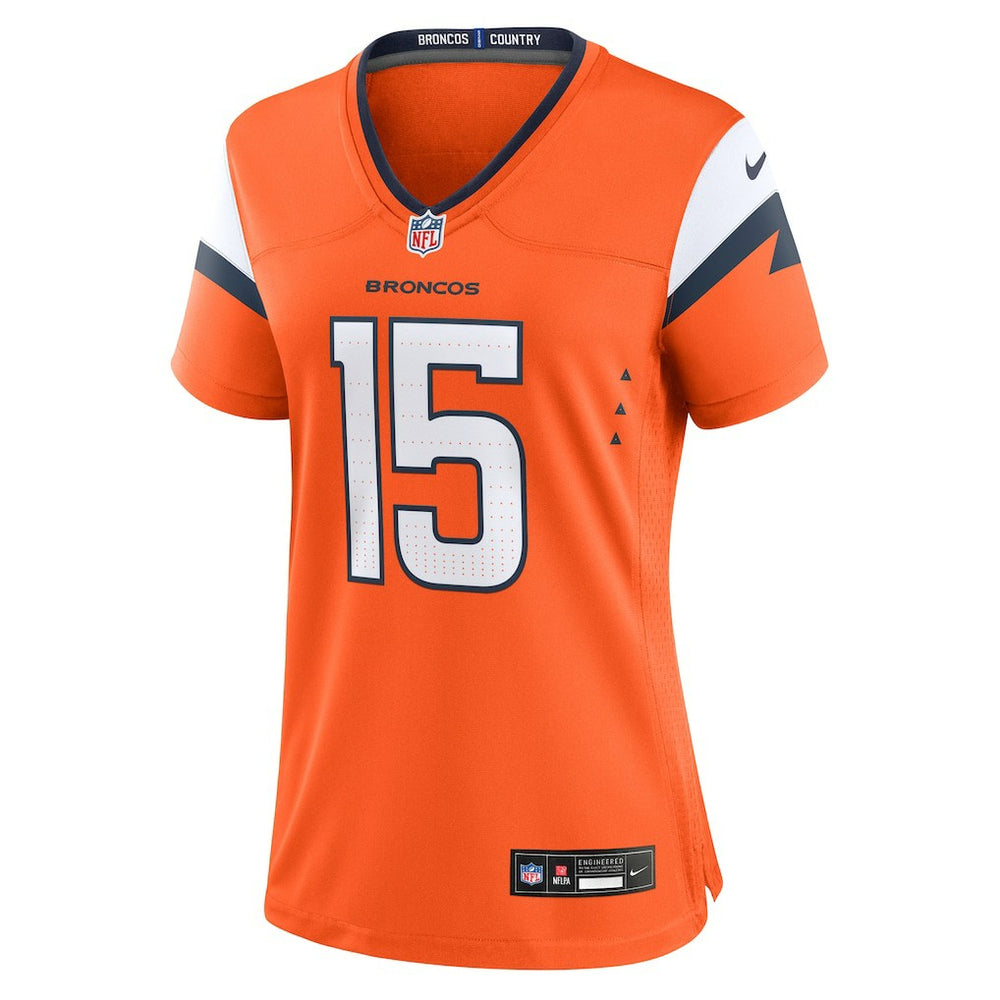 Nik Bonitto Denver Broncos Women's Team Game Jersey - Orange | Nike for sale