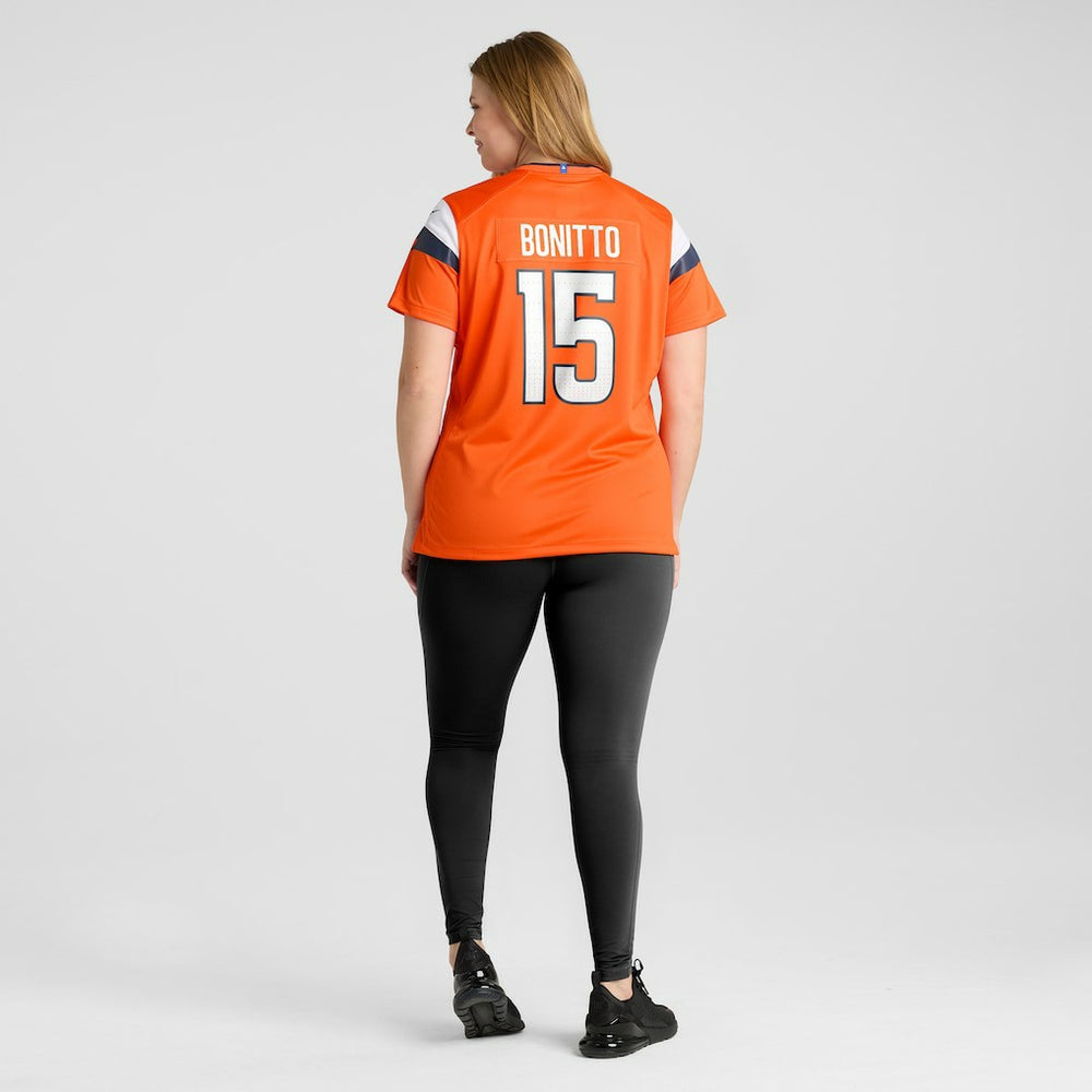 Nik Bonitto Denver Broncos Women's Team Game Jersey - Orange | Nike for sale