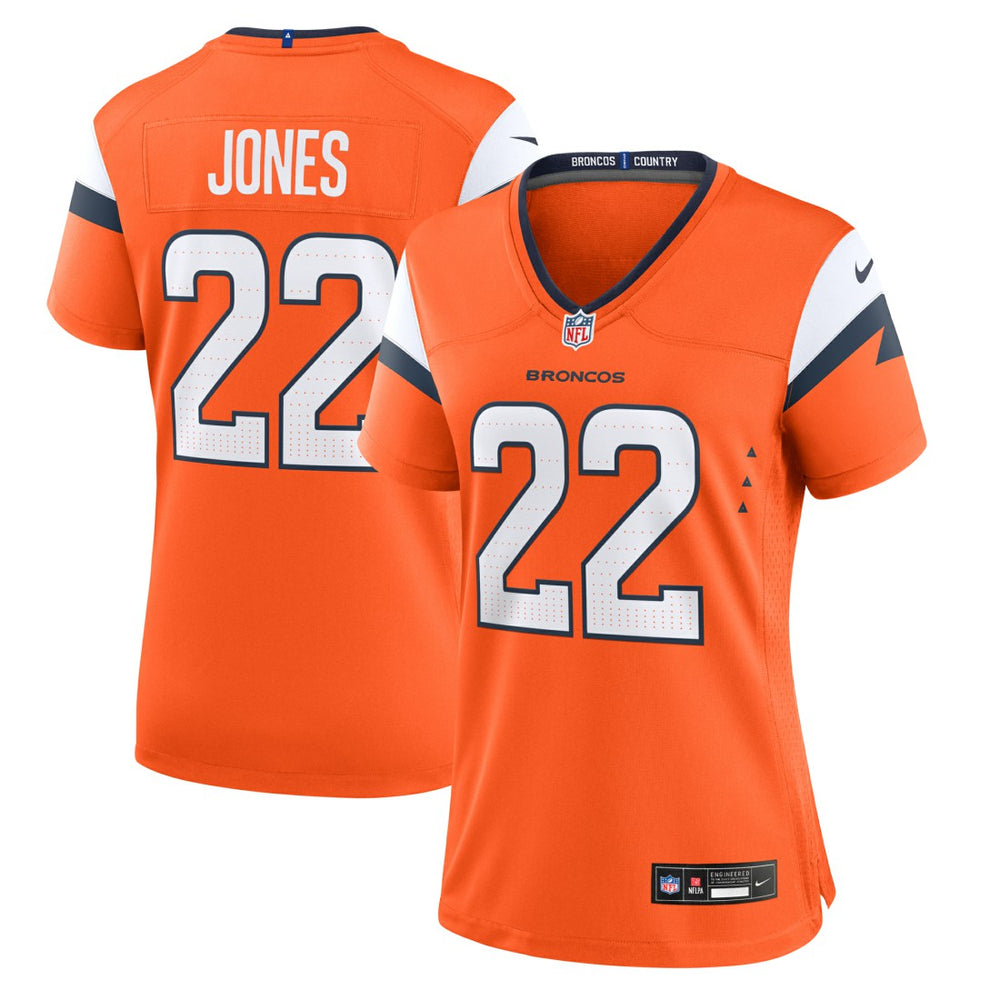 Brandon Jones Denver Broncos Women's Team Game Jersey - Orange | Nike discount