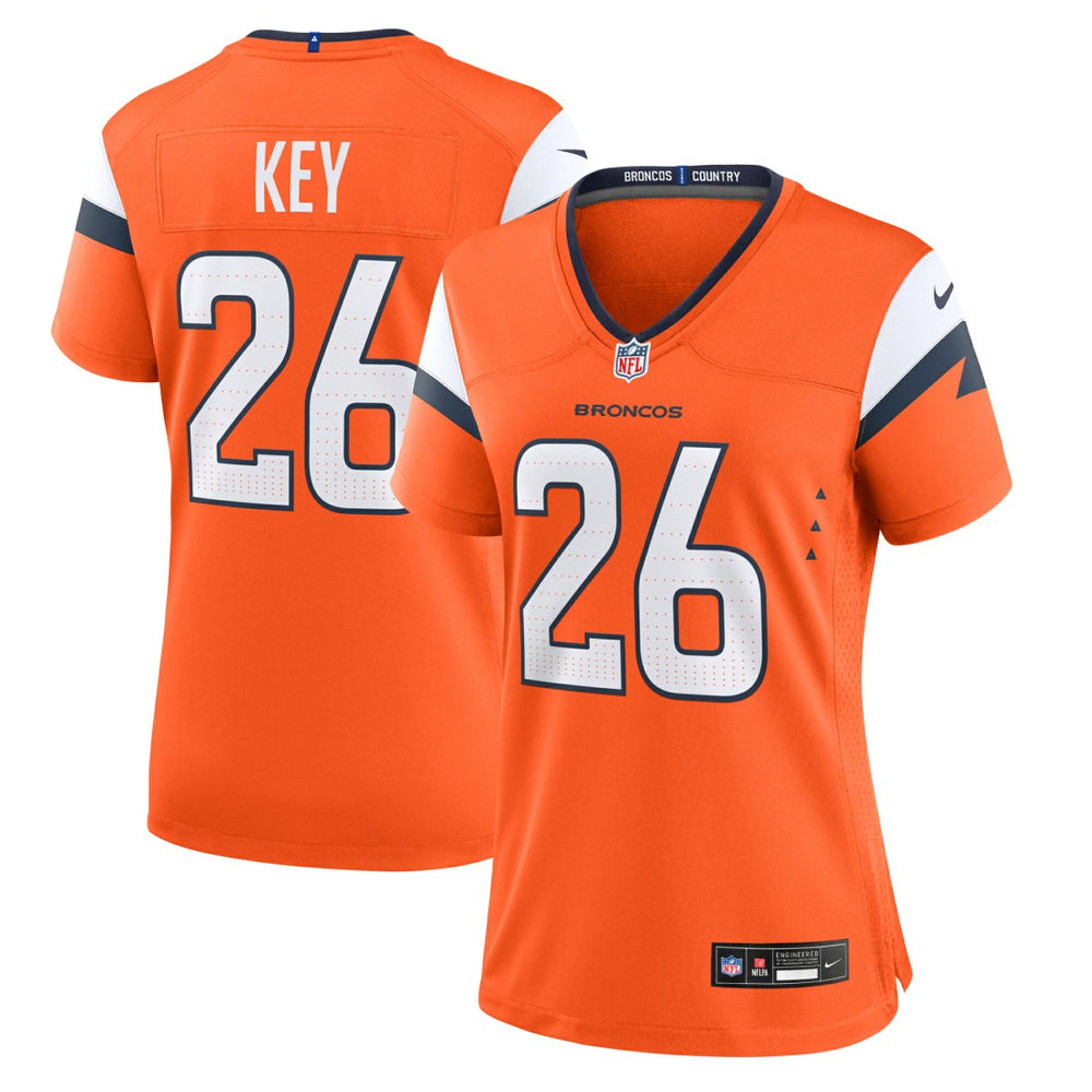 Devon Key Denver Broncos Women's Team Game Jersey - Orange | Nike outlet