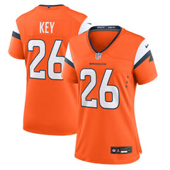 Devon Key Denver Broncos Women's Team Game Jersey - Orange | Nike outlet
