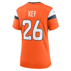 Devon Key Denver Broncos Women's Team Game Jersey - Orange | Nike outlet