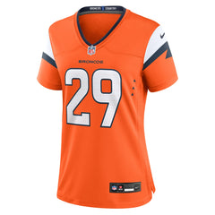 Ja'Quan McMillian Denver Broncos Women's Team Game Jersey - Orange | Nike cheap
