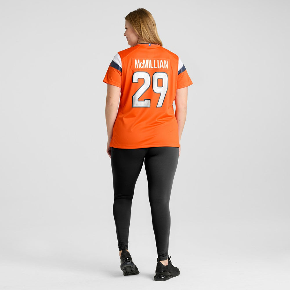 Ja'Quan McMillian Denver Broncos Women's Team Game Jersey - Orange | Nike cheap