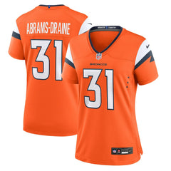 Kris Abrams-Draine Denver Broncos Women's Team Game Jersey - Orange | Nike online