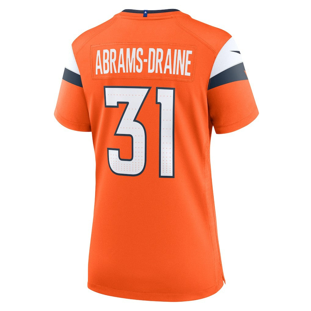 Kris Abrams-Draine Denver Broncos Women's Team Game Jersey - Orange | Nike online