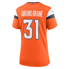 Kris Abrams-Draine Denver Broncos Women's Team Game Jersey - Orange | Nike online