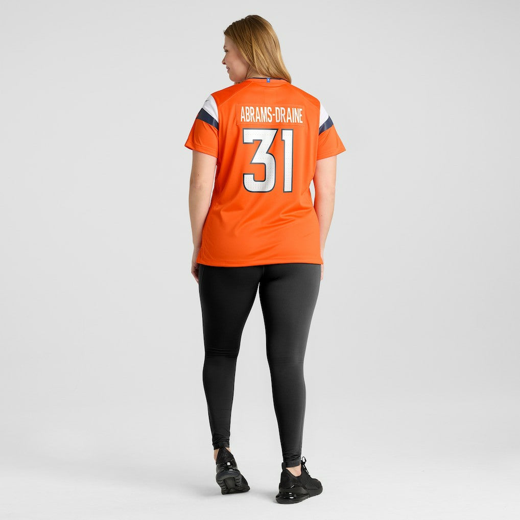 Kris Abrams-Draine Denver Broncos Women's Team Game Jersey - Orange | Nike online