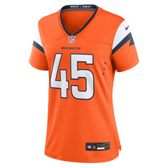 Nate Adkins Denver Broncos Women's Team Game Jersey - Orange | Nike outlet