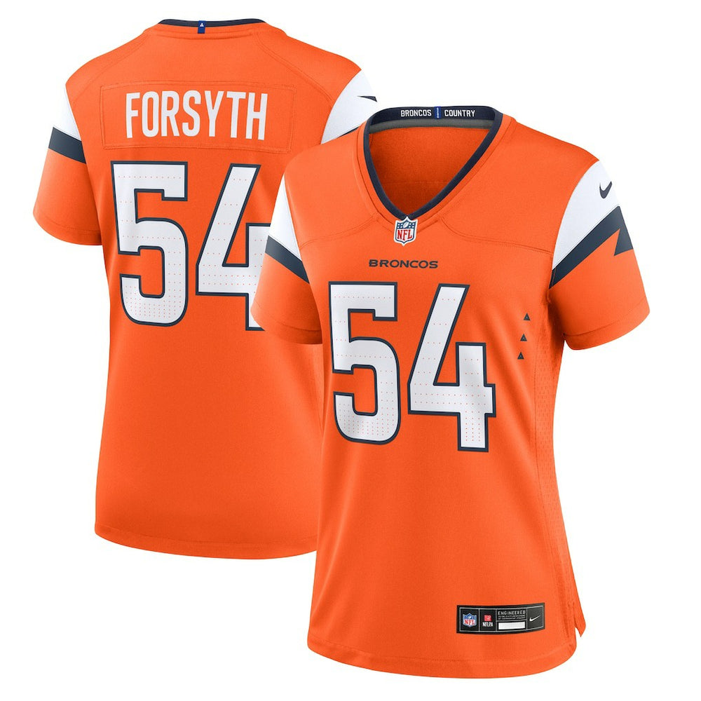 Alex Forsyth Denver Broncos Women's Team Game Jersey - Orange | Nike cheap