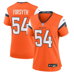 Alex Forsyth Denver Broncos Women's Team Game Jersey - Orange | Nike cheap