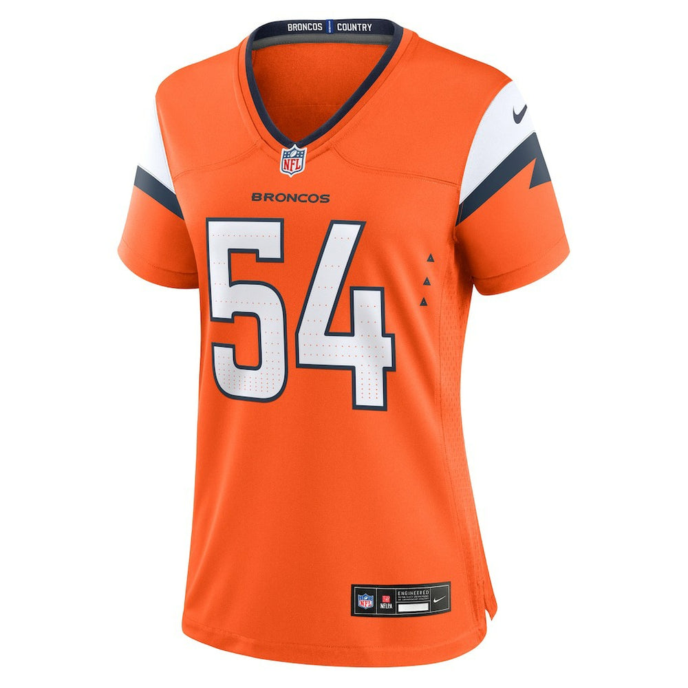 Alex Forsyth Denver Broncos Women's Team Game Jersey - Orange | Nike cheap