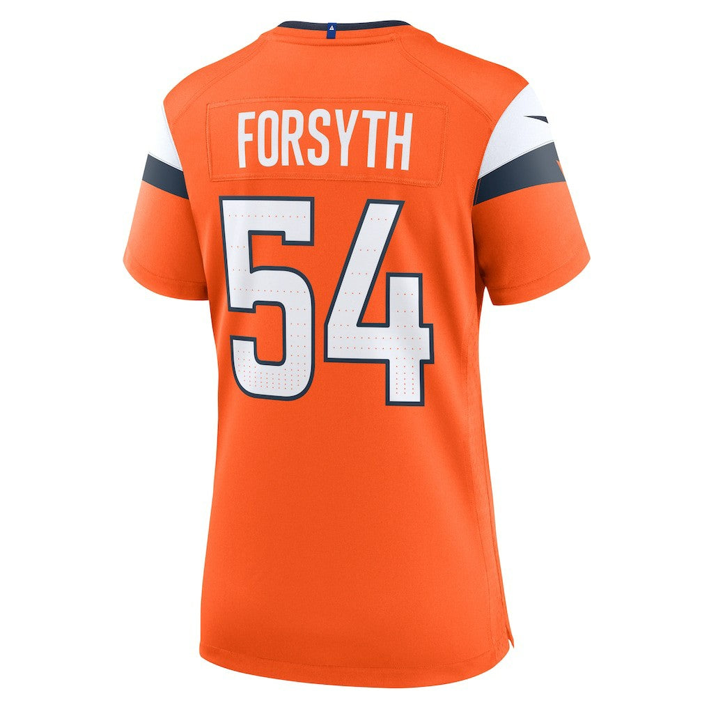 Alex Forsyth Denver Broncos Women's Team Game Jersey - Orange | Nike cheap
