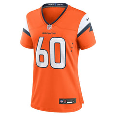 Luke Wattenberg Denver Broncos Women's Team Game Jersey - Orange | Nike for sale