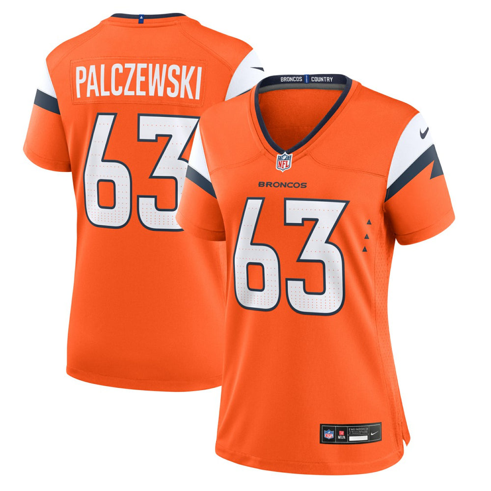 Alex Palczewski Denver Broncos Women's Team Game Jersey - Orange | Nike online
