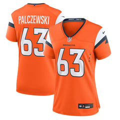 Alex Palczewski Denver Broncos Women's Team Game Jersey - Orange | Nike online